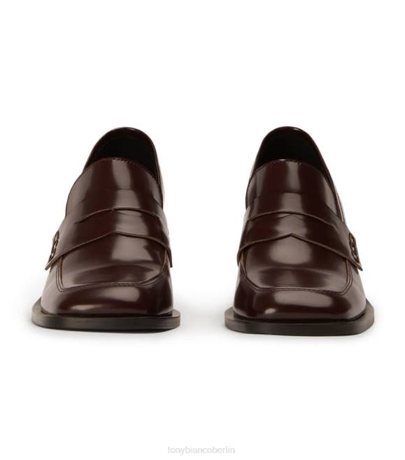 Slipper mit Absatz| de Tony Bianco Frauen Lomax Freizeitschuhe Vino Hallo Glanz 4624358